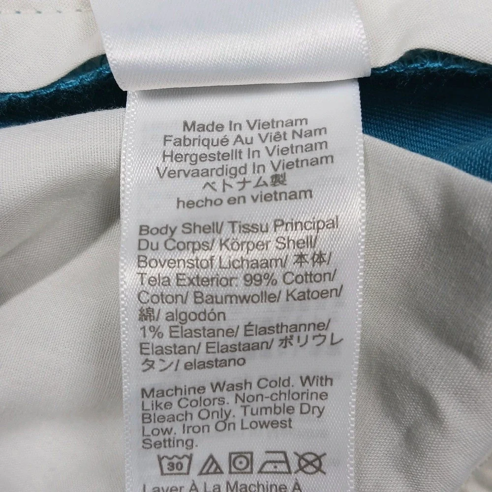 J.Crew Chino Shorts‎ Mens 35 Teal Blue 7